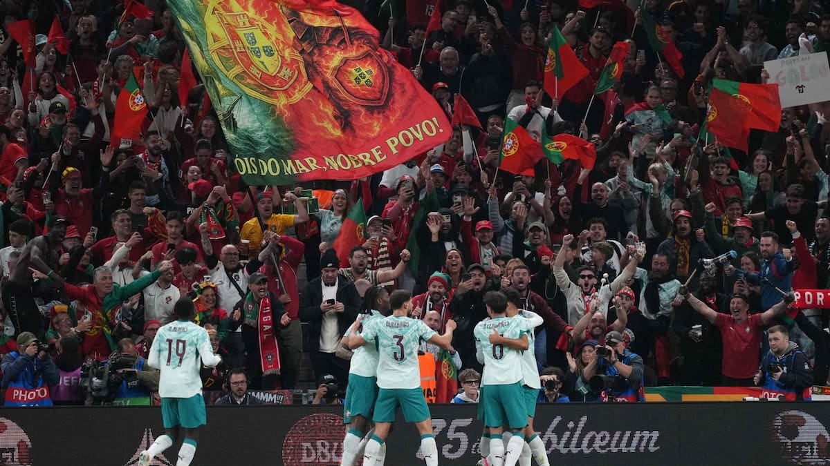 Portugal sigue de fiesta sin Ronaldo y la rompe en la Nations League