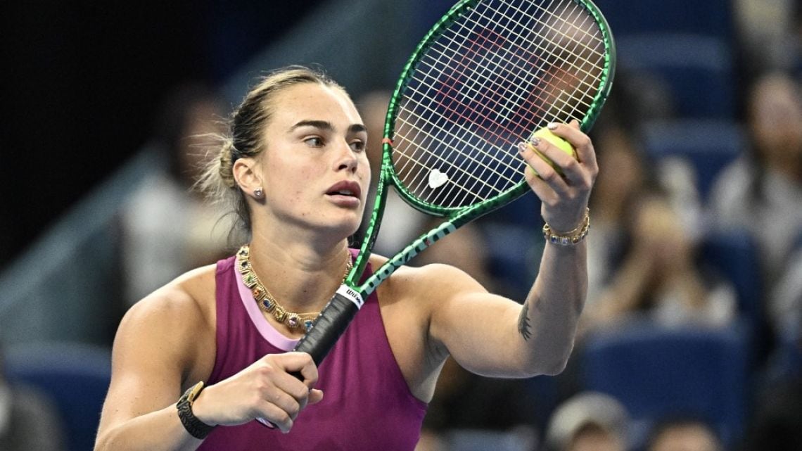Sabalenka pasó el trámite en Pekín y va por el trofeo que le falta