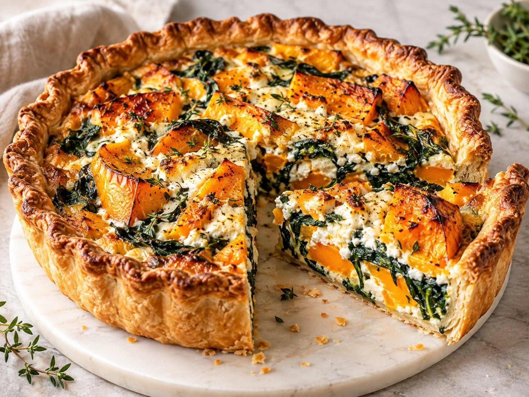 Tartas de verduras: cómo lograr una base seca y un relleno con cuerpo en cinco pasos