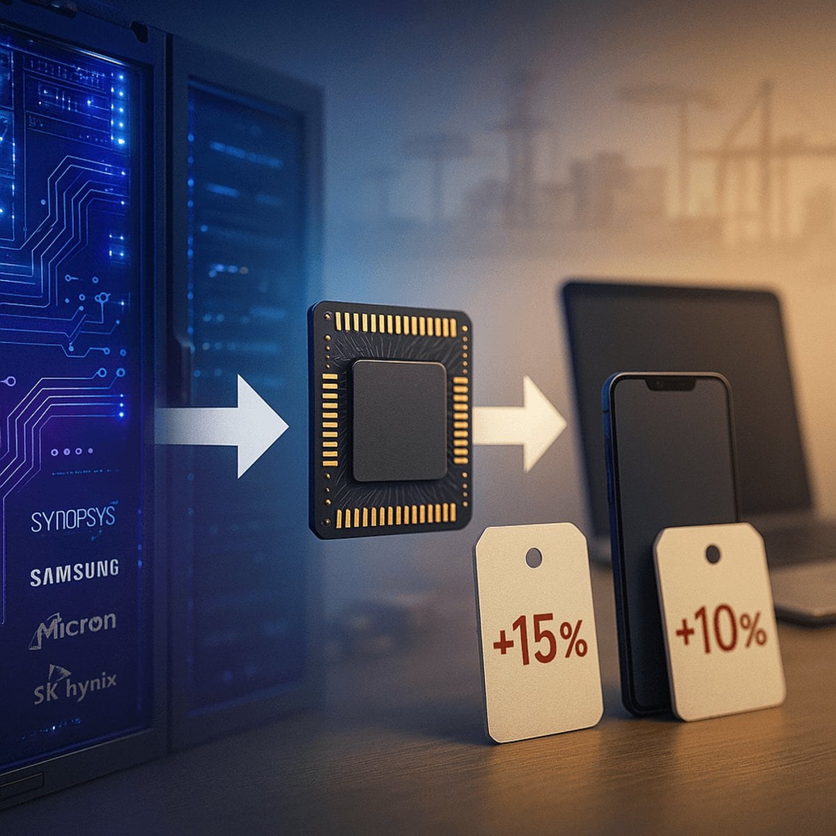 La estampida de la IA se come la memoria de las PC y hunde las ventas globales