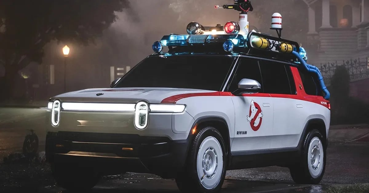 Bill Murray se calza otra vez el traje de Venkman y se sube a una camioneta eléctrica para espantar Halloween