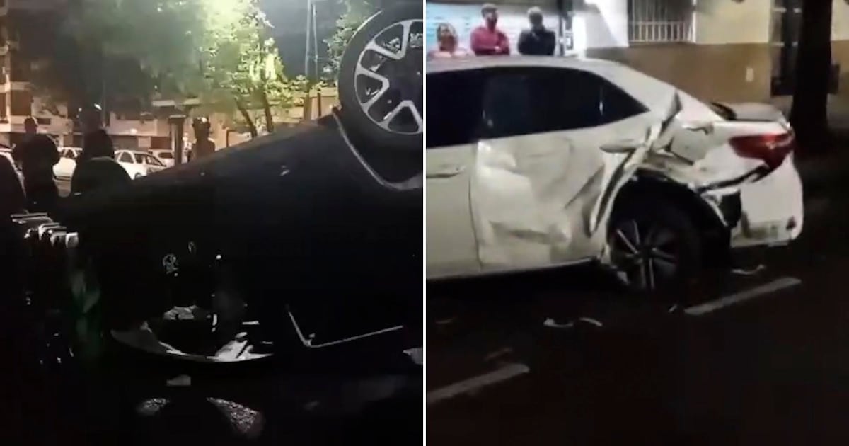 Volcó en Alberdi con 1,79 gramos de alcohol y dejó cinco heridos: quedó detenida