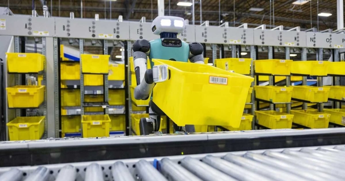 Amazon supera el millón de robots en sus depósitos y, con ellos, también crece el número de accidentes