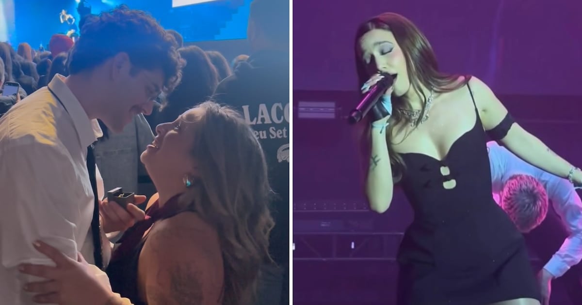 El bombo de la platea y una pregunta que se volvió la nota más dulce del show de Ángela Torres