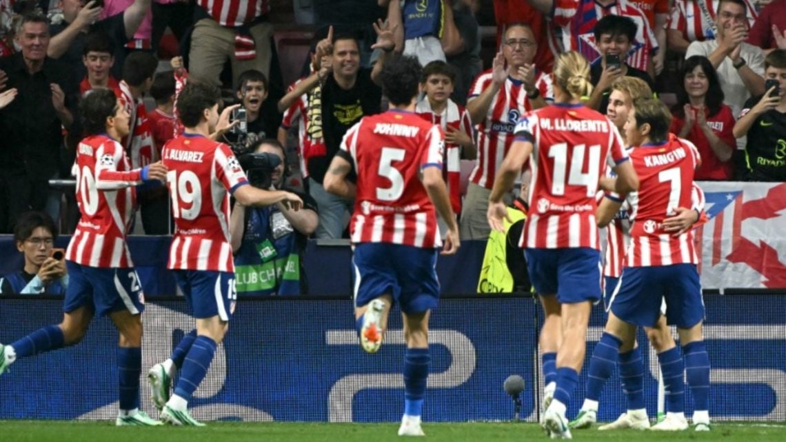 El Atleti recuperó la memoria y le pintó la cara al United en el Metropolitano