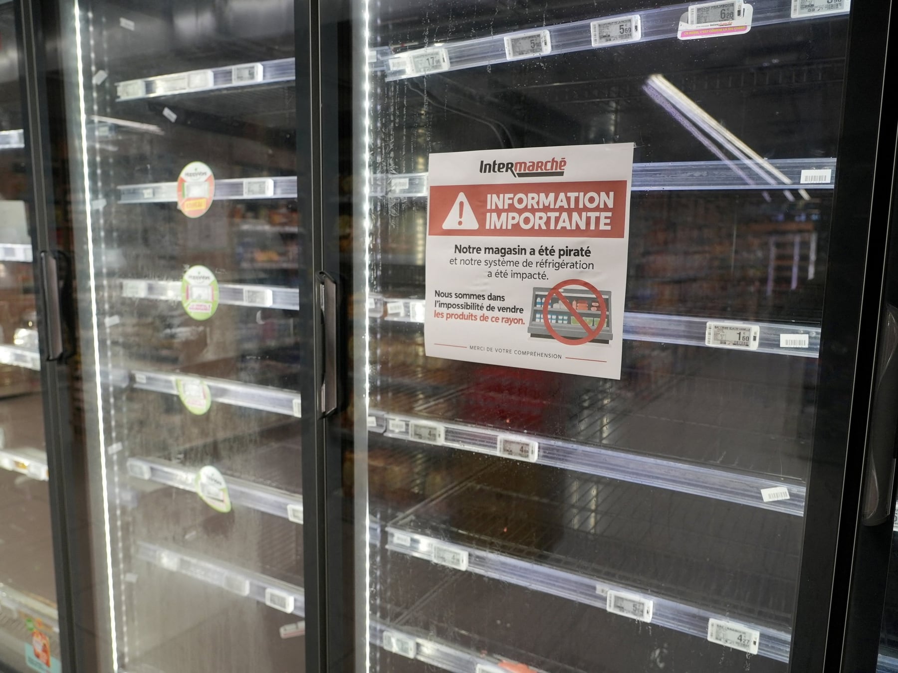 Una falla en los controladores de frío dejó al descubierto la fragilidad digital de las cadenas de supermercado