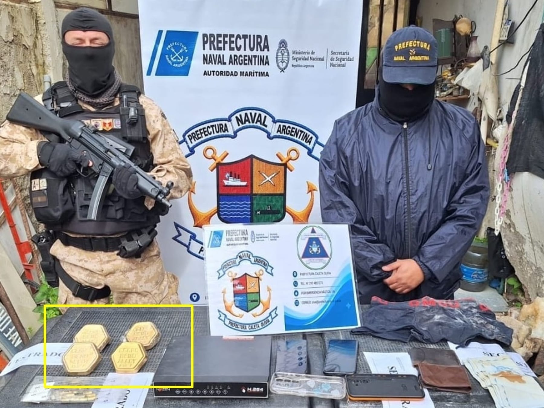 Caleta Olivia: los supuestos lingotes de oro que aparecieron en la causa por el crimen de Mario García eran una aleación usada en radioterapia