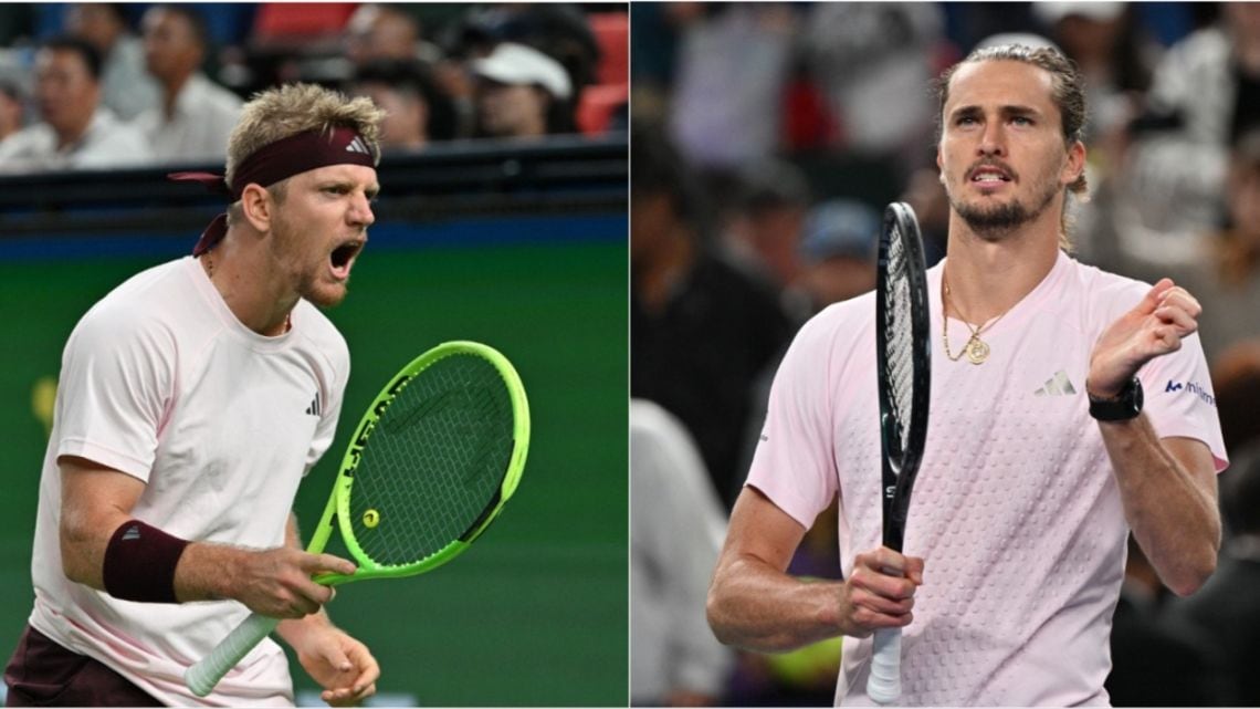 Davidovich le aguó la fiesta a Zverev en Shanghái y va por su consagración