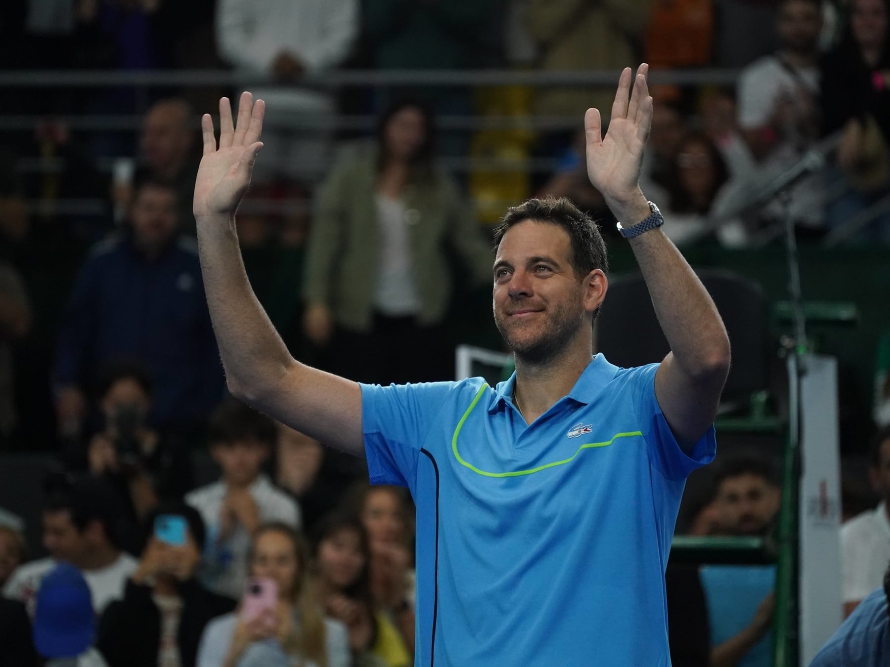 Del Potro otra vez en corto:El voters decide si el tandilense entra alukt Hall of Fame
