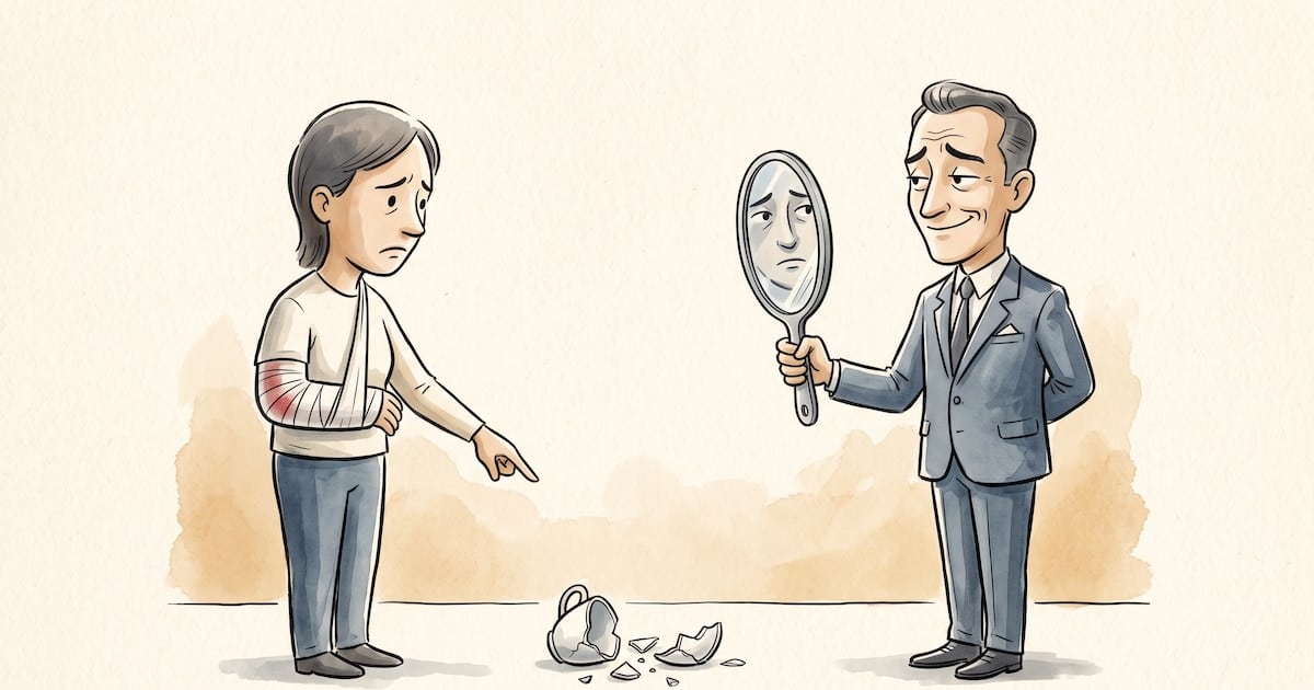 Disculparse sin asumir la cuota de responsabilidad puede empeorar cualquier disputa
