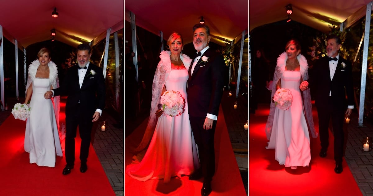 Andrea Ghidone y Pablo Otero celebraron su boda con una noche de tango, familia y Surprise musical